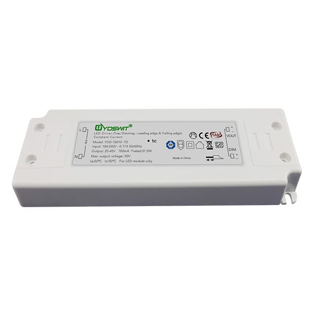 Yoswit Triac Dimmable Constant Current Driver 20W 700mA